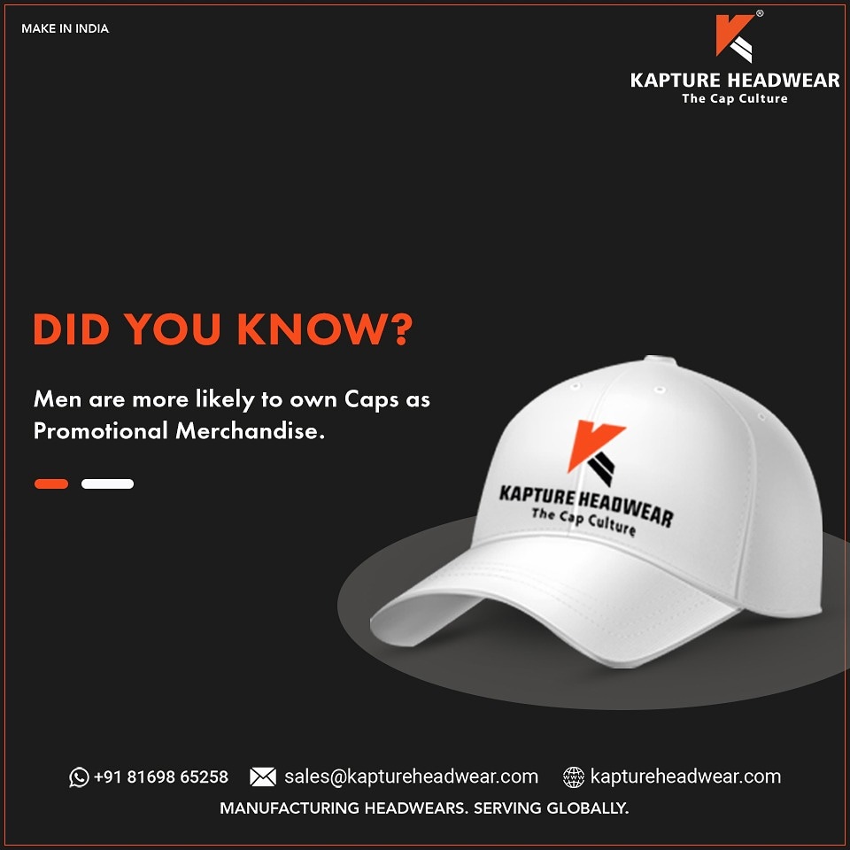 HeadwearKapture's tweet photo. According to a study,
Women are more likely to have bags, writing instruments and calendars, whereas men are more likely to own shirts and caps
#caps #manufacturer #headwearindustry #makelocal #makeinindia #madeinindia #supportlocal #pr #marketing #promotionalmerchandise https://t.co/tZY9rEhcwn
