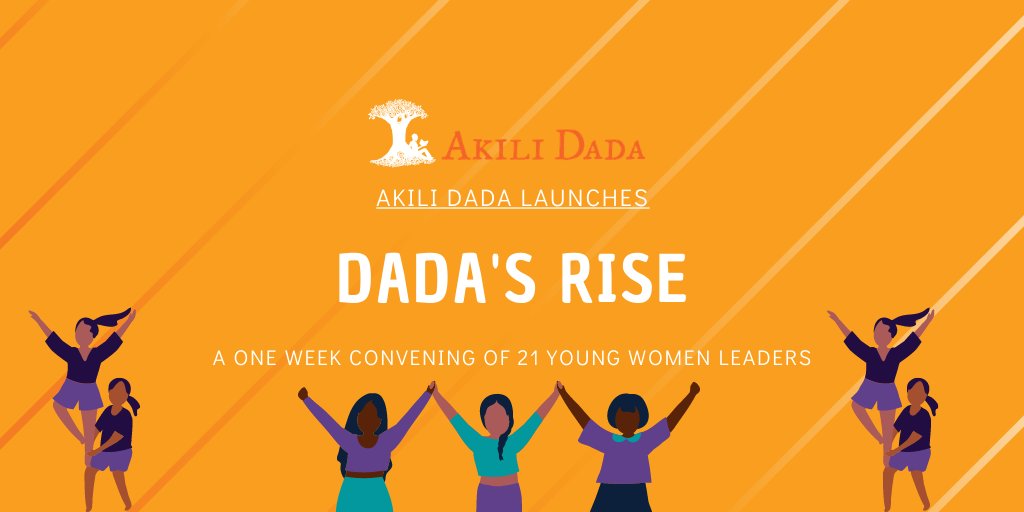 AkiliDada's tweet photo. Yesterday, we launched 'Dada's Rise'. 
A one week convening aimed at building the leadership capacity of young women leaders across East Africa.
We have participants across Rwanda, Tanzania &amp; Kenya. We're excited to launch this &amp; will be sharing the learnings with you. 
@awdf01 https://t.co/7vg83Q6S1W