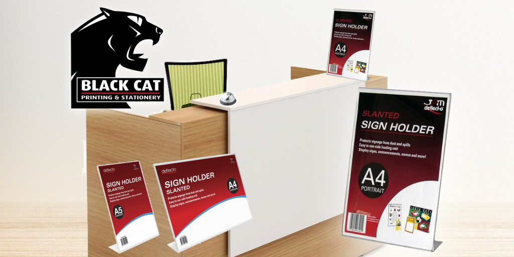 bcatprintstat's tweet image. Quick &amp;amp; easy counter signage. A5 &amp;amp; A4 sizes available

Black Cat Printing &amp;amp; Stationery, 197 Main Road, Blackwood SA 5051, Mon-Friday 9 - 5

#countersign #signholder #a5sign #a4sign #buysignholder #deflecto #blackcatprinting