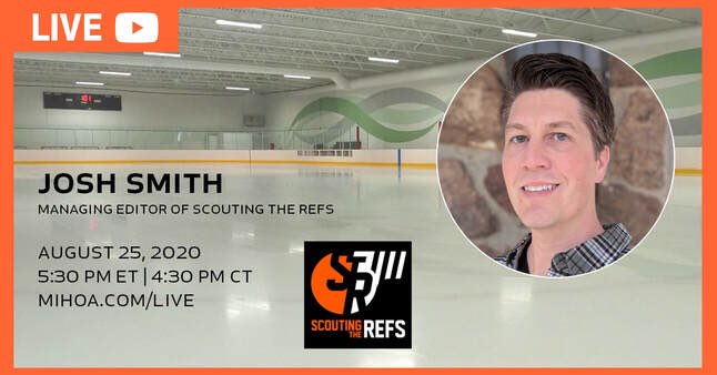 Excited for this LIVE chat today with Josh from <a href="/ScoutingTheRefs/">Scouting The Refs</a>. I’ll be doing my best <a href="/ToddLewisSports/">Todd Lewis</a> impression but know I won’t come close to his talent level. #MIHOALive