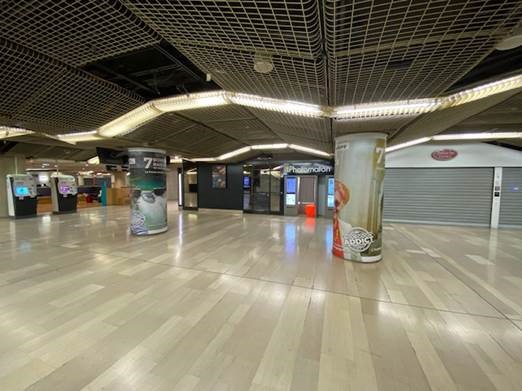 Début d'une campagne de 2 semaines gare de Lyon. 7 piliers = 7 bonnes raisons de venir nous voir !