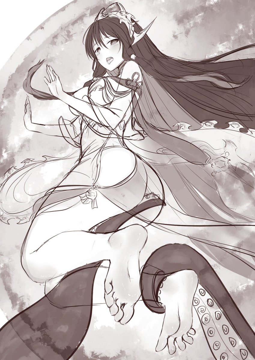 龍吉公主
#グラブル 
#足フェチ 