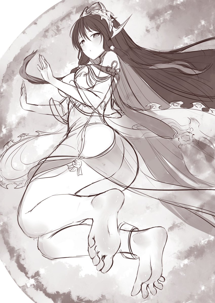 龍吉公主
#グラブル 
#足フェチ 