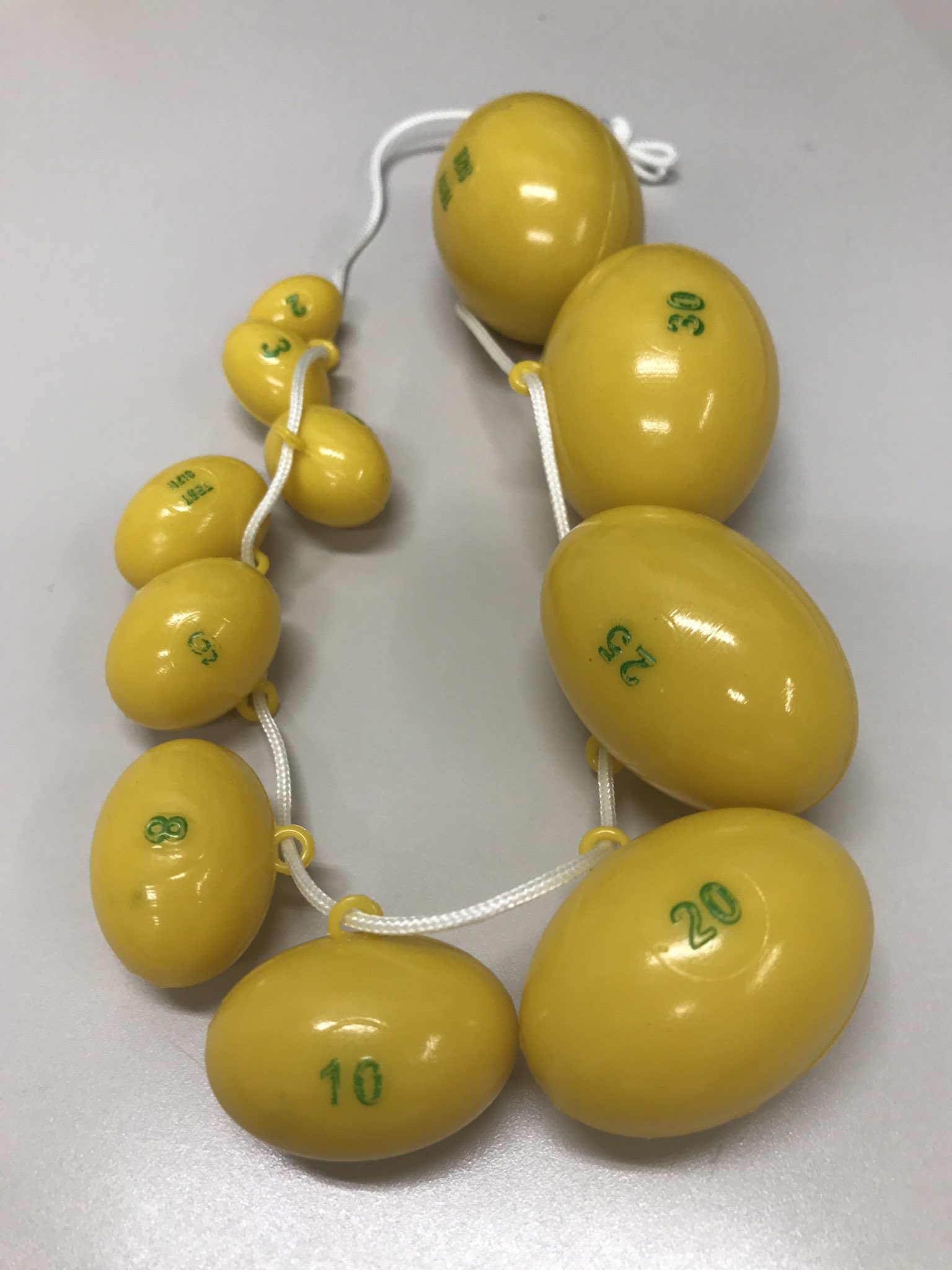 にゅっぽっぽ 睾丸の大きさ測る器具に似てる T Co Bgb9bi3lhz Twitter