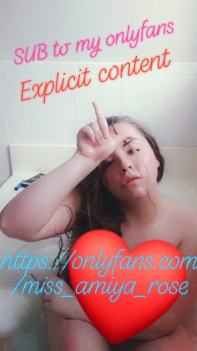 AmiyaRose11's tweet photo. Read bio🥰🥰
9.99/mo sub
I love to privately talk with my fans 🥰🥰
#onlyfans #onlyfanspromotion #thicc #milf
https://t.co/v2j8pmGx9y https://t.co/KUBDNPfdJt