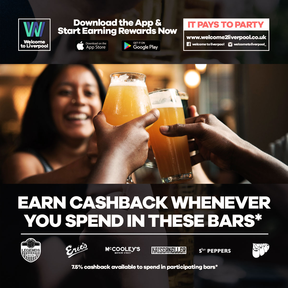 w2l_rewards's tweet photo. Another 6 venues now added to the Welcome To Liverpool app!

Welcome on board @RubberSoulLiv // @EricsLiveMusic // @kaiserkeller_ https://t.co/ETUFaAnPpe