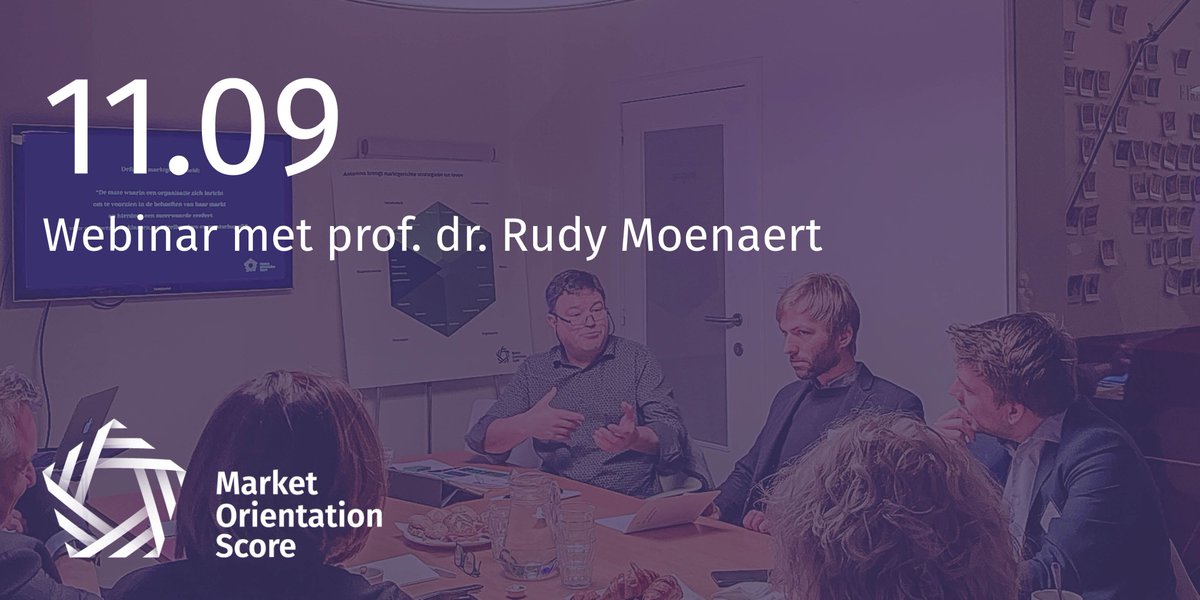 11/9 Webinar: Hoe marktgericht is uw organisatie? Met <a href="/moenaert/">Rudy Moenaert</a> 
#marketorientation #mosbyantenno
Schrijf je nu in op ➡️➡️➡️
antenno.com/bijtank-sessie…
