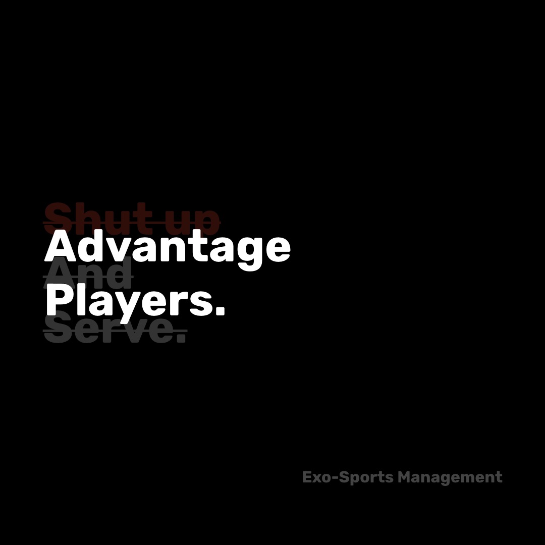 exosports_'s tweet photo. This is just the start #shutupandserve #advantageplayers #onlineabuse #trolls #SoundOfSupport #MentalHealth #MentalHealthAwareness #Conversations #HeadsUp #HeadsTogether #speakup https://t.co/2KhejlHNv9