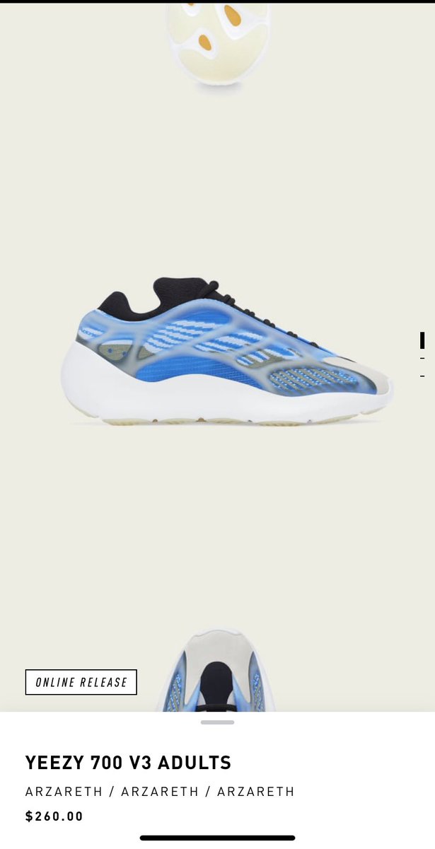 adidas yeezy 700 v3 azareth raffle
