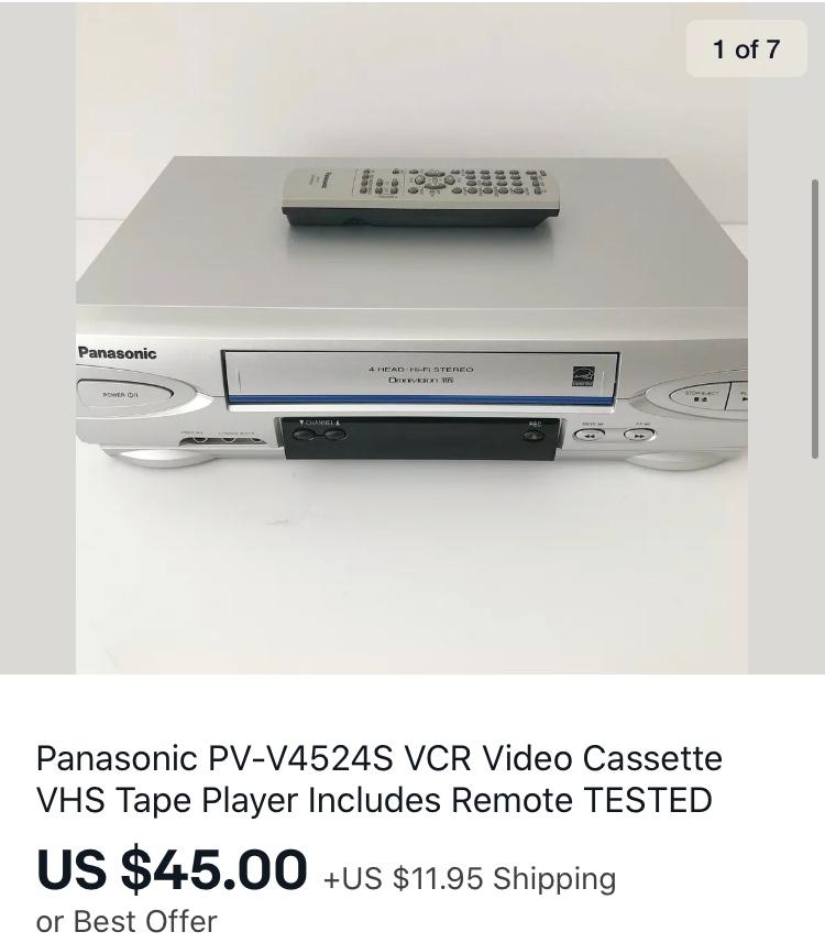 DVD/VHS PLAYERS What kind: Look for DVD/VHS combos, high end brandsWhere to find: Goodwill, any thrift store, Salvation Army, Yard or garage salesP.S. Check out  @DoctorFlip &  @FlippingFanatic for more great info