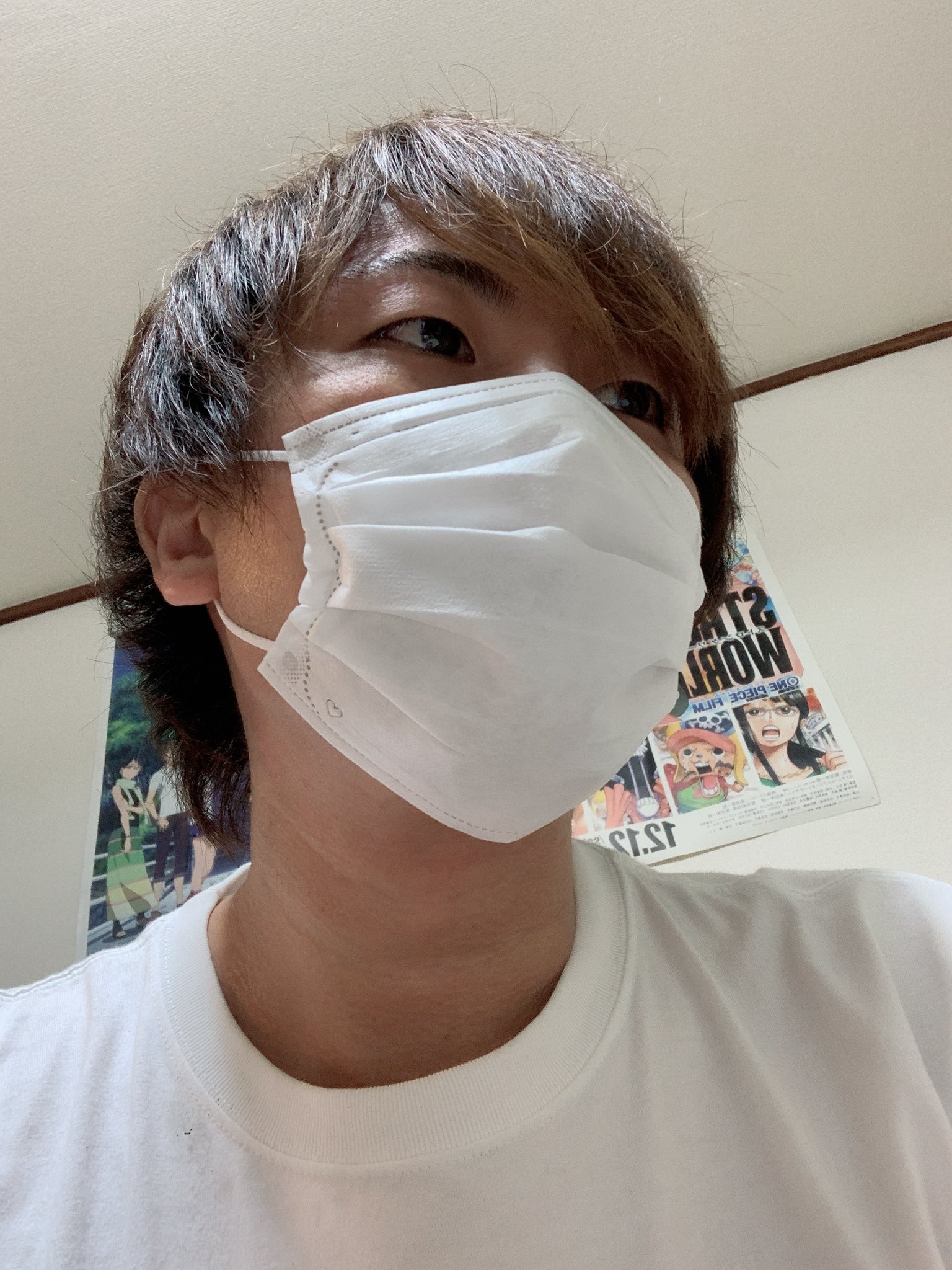 超後藤天太 Tenta Goto おかんからあかんマスク届いた マスクにハートついてまっせ カワイイ女の贅沢マスク T Co Jg3gasdsyn Twitter