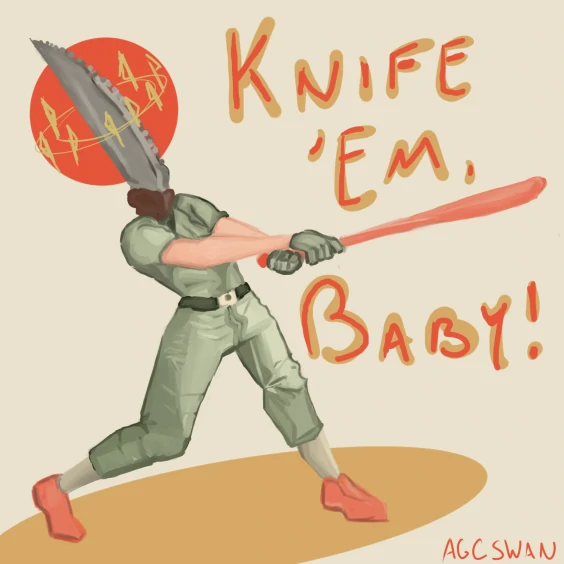 We woke up this morning to find out that our very own Whit Steakknife had been incinerated by a rogue umpire. This is a difficult time for us. Whit was more than a team captain; he was a friend, a husband, and a kind soul. Stay sharp buddy, stay sharp. <3