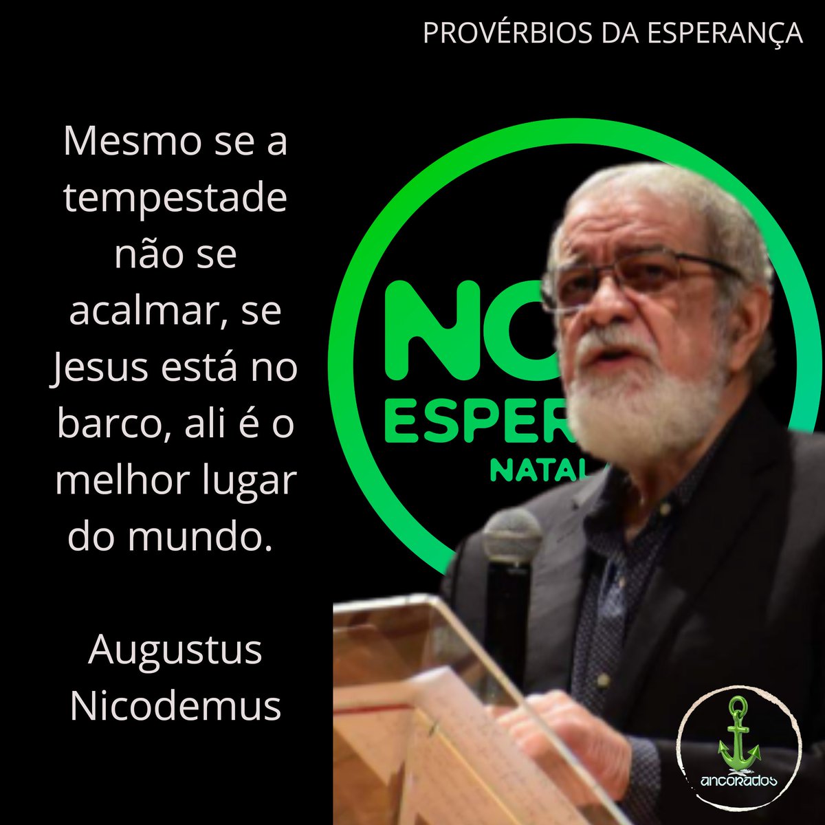 Ancorados1's tweet photo. Não é fácil manter a calma quando nossa mente decide se agitar, porém é necessário domá-la e voltar ao seu estado de tranquilidade natural o mais rapidamente possível. Por não ser uma tarefa simples, talvez você precise de ajuda: chama Jesus!
#teologiainclusiva #igrejainclusiva https://t.co/sYQwNcKlzK