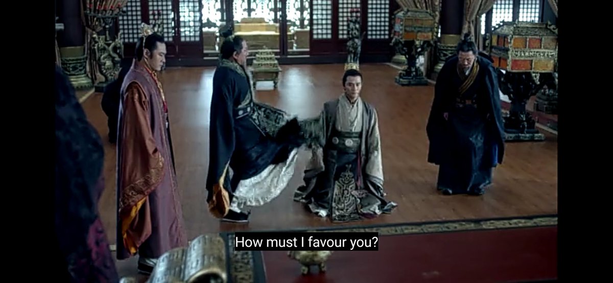 On one hand, I really hate what is happening in front of my eyes but on the other hand, ik that ultimately, all this shouting and kicking at Jingyan by big daddy will result in him favouring Jingyan more after the plan concludes.