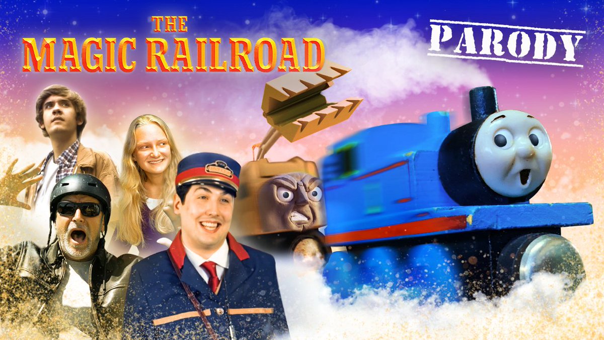 AT LAST, HERE IT IS!! After over FOUR YEARS of continuous production &amp; filming in FOUR countries with props &amp; locations from the original, we present our feature length parody of "Thomas &amp; the Magic Railroad" - dedicated to the fans who made this possible! youtube.com/watch?v=6dNdpb…