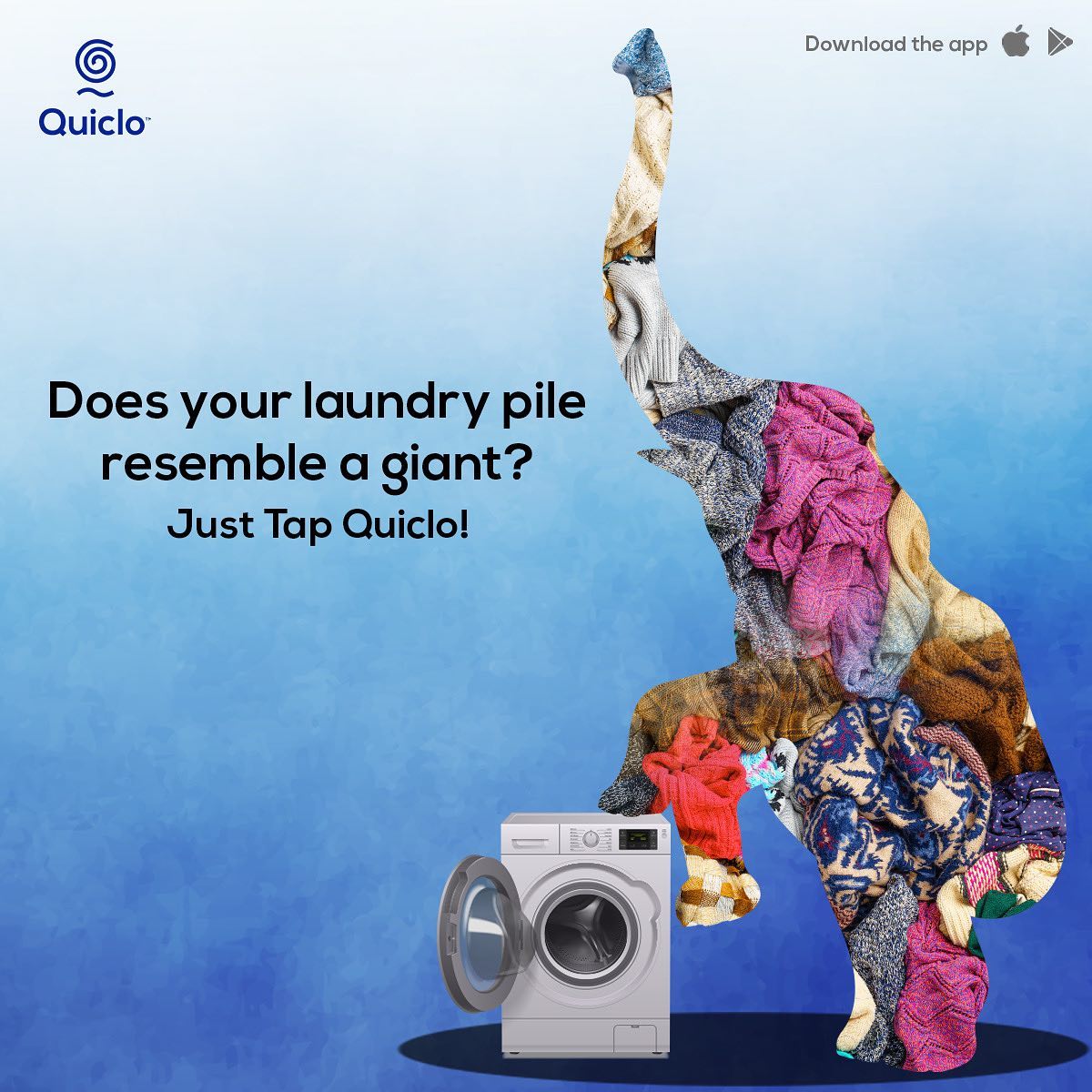 Don't you agree with the fact that Luandry baskets fill up the fasest in our house?
By the end of the week it literally looks like a giant heap of dirty clothes and we end up using our leisure time doing washing, drying & folding.

#hyderabadlaundry #quiclo #laundry #clothes