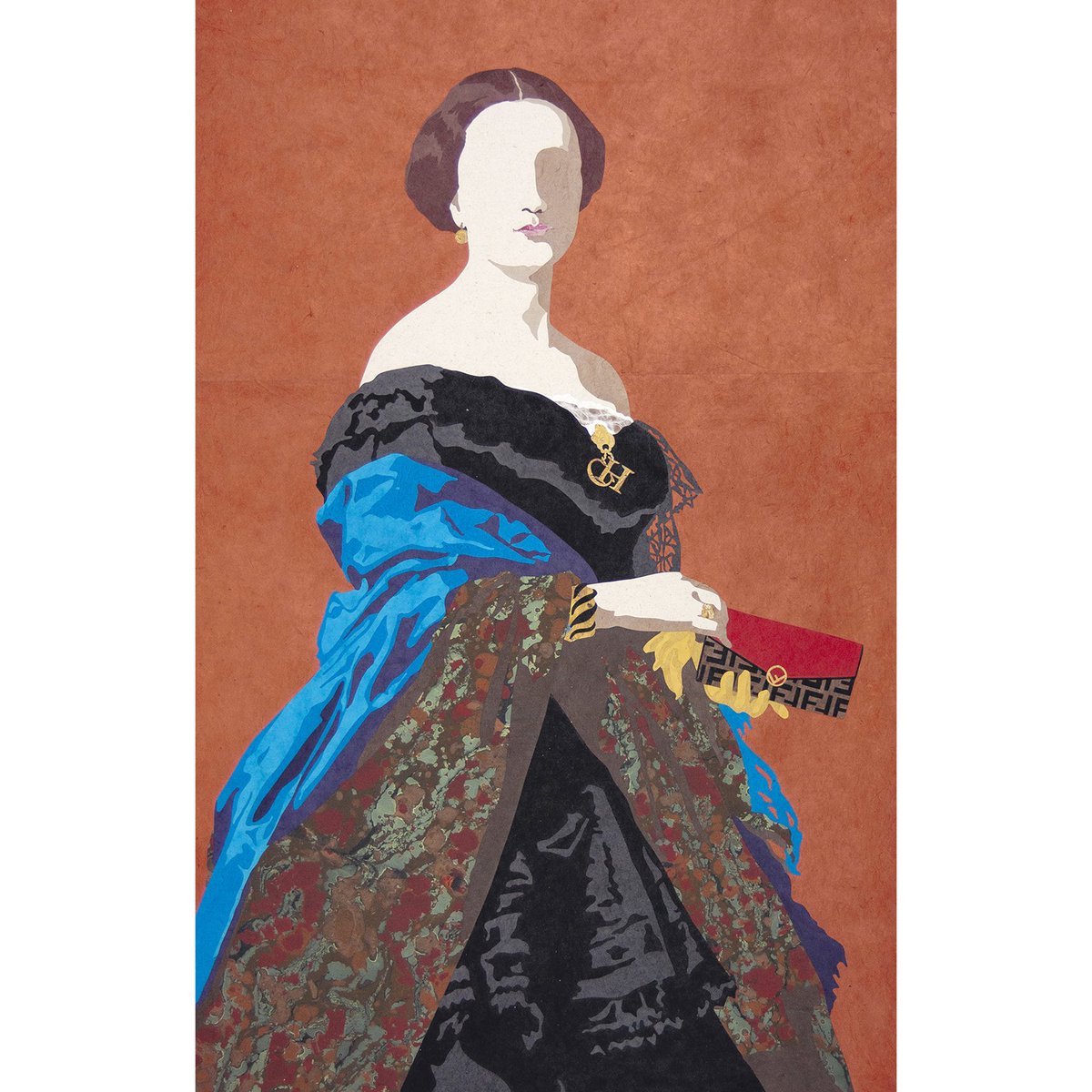 Danielemsrec's tweet photo. #saturnina #canaleta #girona #condesa #consorte #eleta #portrait #federico #madrazo #kuntz #trending #influencer #belleepoque #style #fendi #ch #carolinaherrera #museodelprado #prado200 #collage #paperart #onlypaper https://t.co/MOGwkL3khe