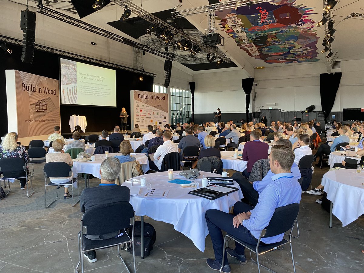 NSveistrup's tweet photo. buildinwood is on! We start with the cityarchitects of #Aarhus an #Copenhagen and how we can make the change! #sdg #buildinwood #dkpol https://t.co/sqqMMsvSDO