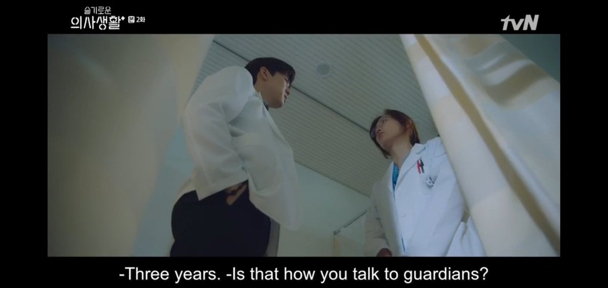 reminding her that doctors should be responsible with their words when talking to the patients's guardian.