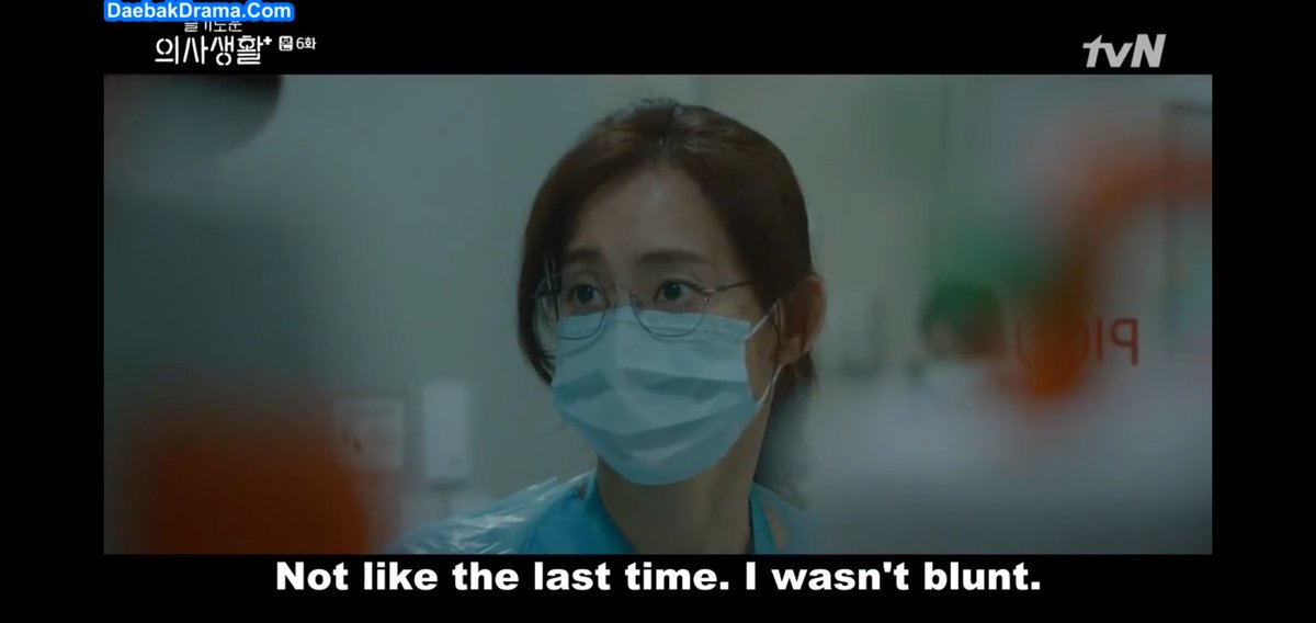 reminding her that doctors should be responsible with their words when talking to the patients's guardian.