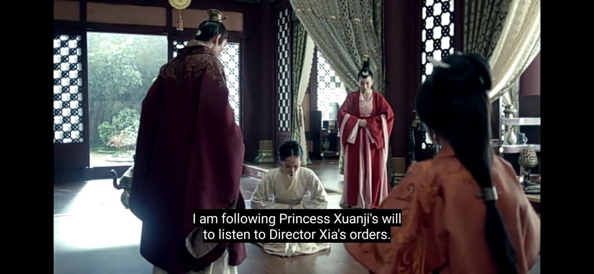 Consort Jing let her live and confess to Jingyan so that she can clear the misunderstanding between him and MCS.