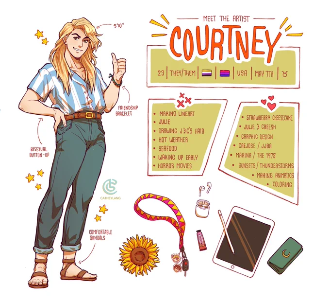 *jazz hands* tadaaaaa ? #MeetTheArtist 