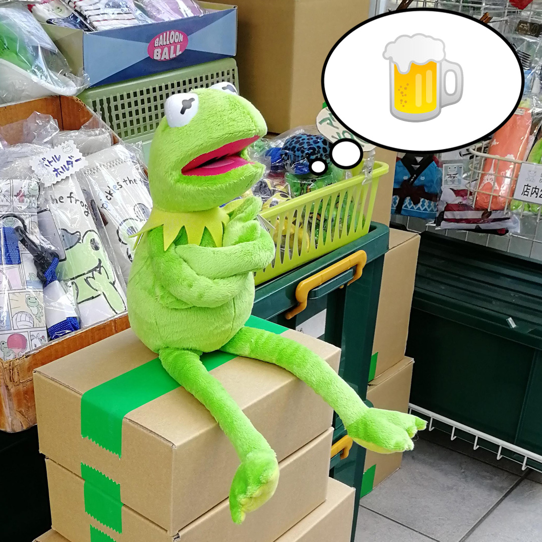 Frogs 自由が丘 Tyカーミットぬいぐるみ入りました T Co 0madv0iyd6 T Co 7n1rgc7y7s Twitter