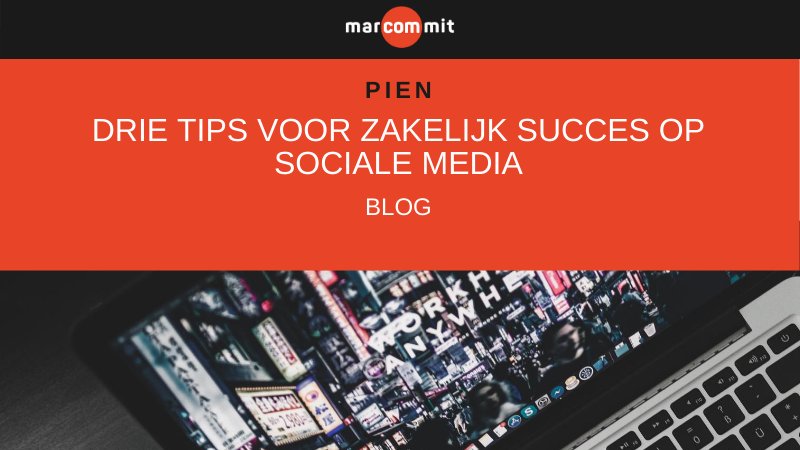 Zakelijk succes op social media? Maak een vliegende start met deze tips van Pien: bit.ly/34veD7p
