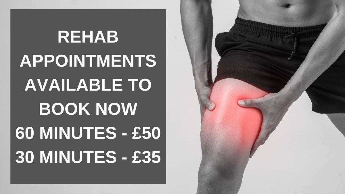Did you know you can book Rehabilitation at Creative Chiro? Suitable for acute injury recovery as well as addressing chronic long term problems. Visit our website for more details:
creativechiro.co.uk/rehab-chiropra…