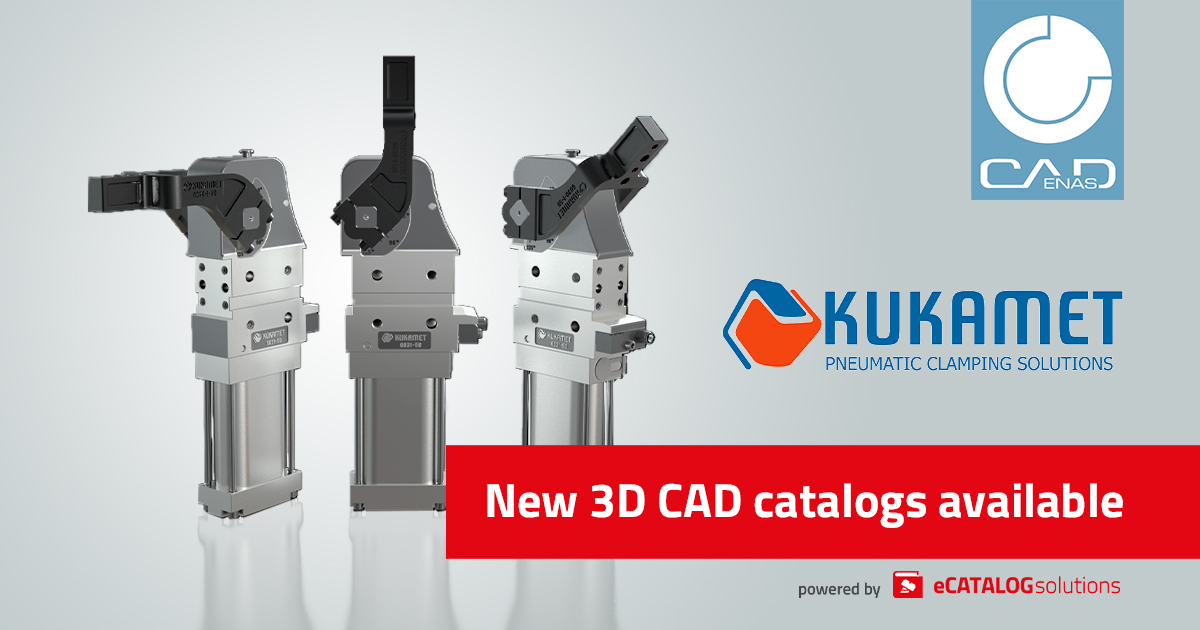 KUKAMET now offers an extensive #customerservice with a #3D #CAD product catalog of their #clamping tools. The digital engineering data meets the customer requirements for design-relevant CAD data. bit.ly/2Efj4bW

#Mechanics #Engineering #digitalization #digitaltwin