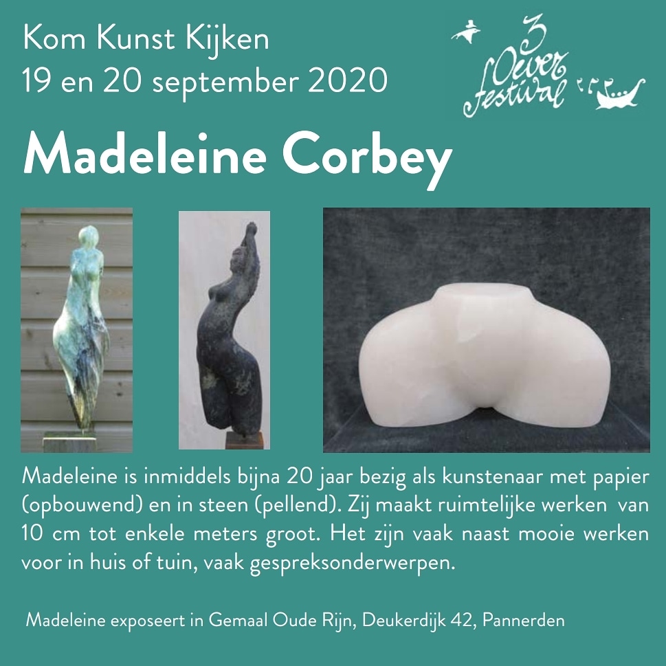 3oeverfestival's tweet photo. In Kom Kunst Kijken van het 3 Oever Festival deze keer Madeleine Corbey. Zij exposeert in de 3 Oever Atelier Route in Gemaal Oude Rijn in Pannerden. #doesdelen #agendatip #komkunstkijken #3oeveratelierroute #3oeverfestival www.3oeverfestival https://t.co/LVpcEZYByz