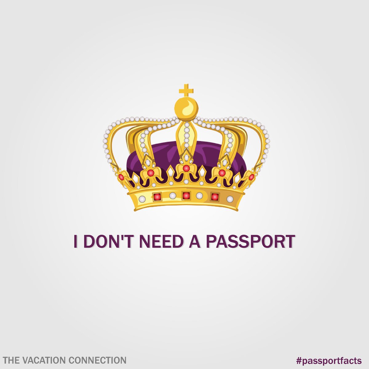 TheVacationCon1's tweet photo. The only person in the world who does not need to carry a passport when traveling abroad is Queen Elizabeth II. #DidYouKnow 
.
.
.
#thevacationconnection #passport #passportfacts #travel #wanderlust #travelgram #passportcover #passportholder #travelblogger #travelphotography https://t.co/g78xKNWSPh