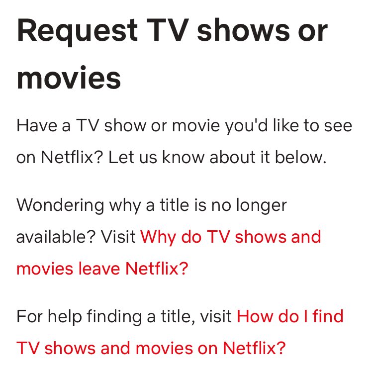 4. use the link below to submit a title request on netflix. we reached to team netflix and they told us it might help it to get renewed!  https://help.netflix.com/en/titlerequest 