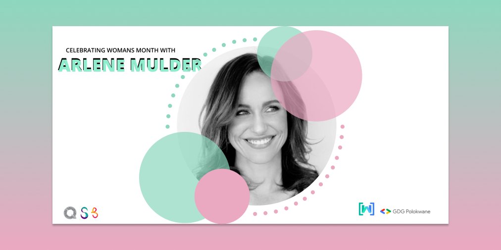Speaker announcement📢📢📢

Arlene Mulder winner of the Forbes Woman Africa Technology and Innovation Award 2019, when she isn't working with rockstar techies you'll find her mountain biking.

Don't experience FOMO and catch her talk, register here forms.gle/oJjKD8XG33PqzW…