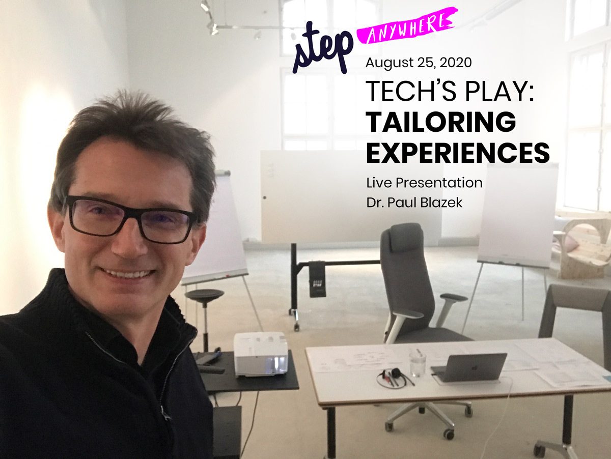 Today at the STEP anywhere 2020: Tailoring Experiences 
#masscustomization #personalization #openinnovation #experiences

anywhere.stepconference.com
Let’s rock the stage! 
<a href="/StepFeed/">Step Feed 🤳</a>
<a href="/stepconference/">Step</a>
#stepanywhere #techfestival #techconference #tech #startups