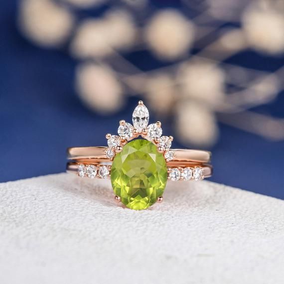 Mark - Peridot"Peridot, the bright green color of nature, is associated with harmony, good health, restful sleep, and peacefulness." 