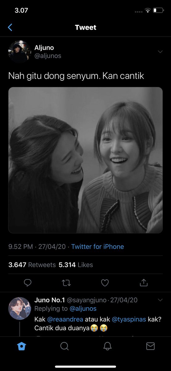 Juno, ditanyain fansnya loh ituuu