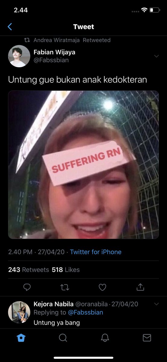 Biar Tyas saja, Bian tak akan sanggup