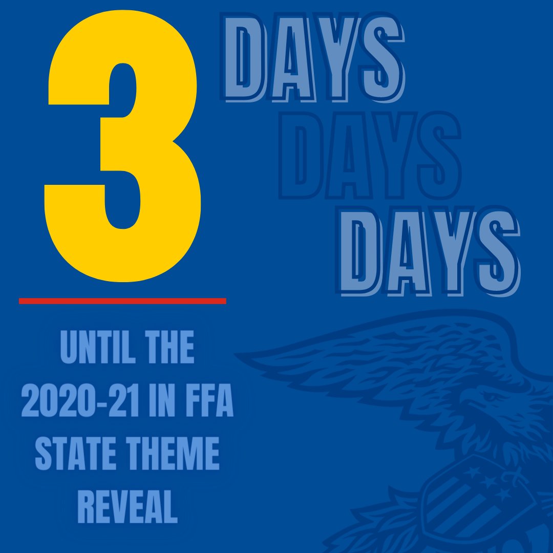Countdown to Theme Reveal! 3 more days Indiana FFA!