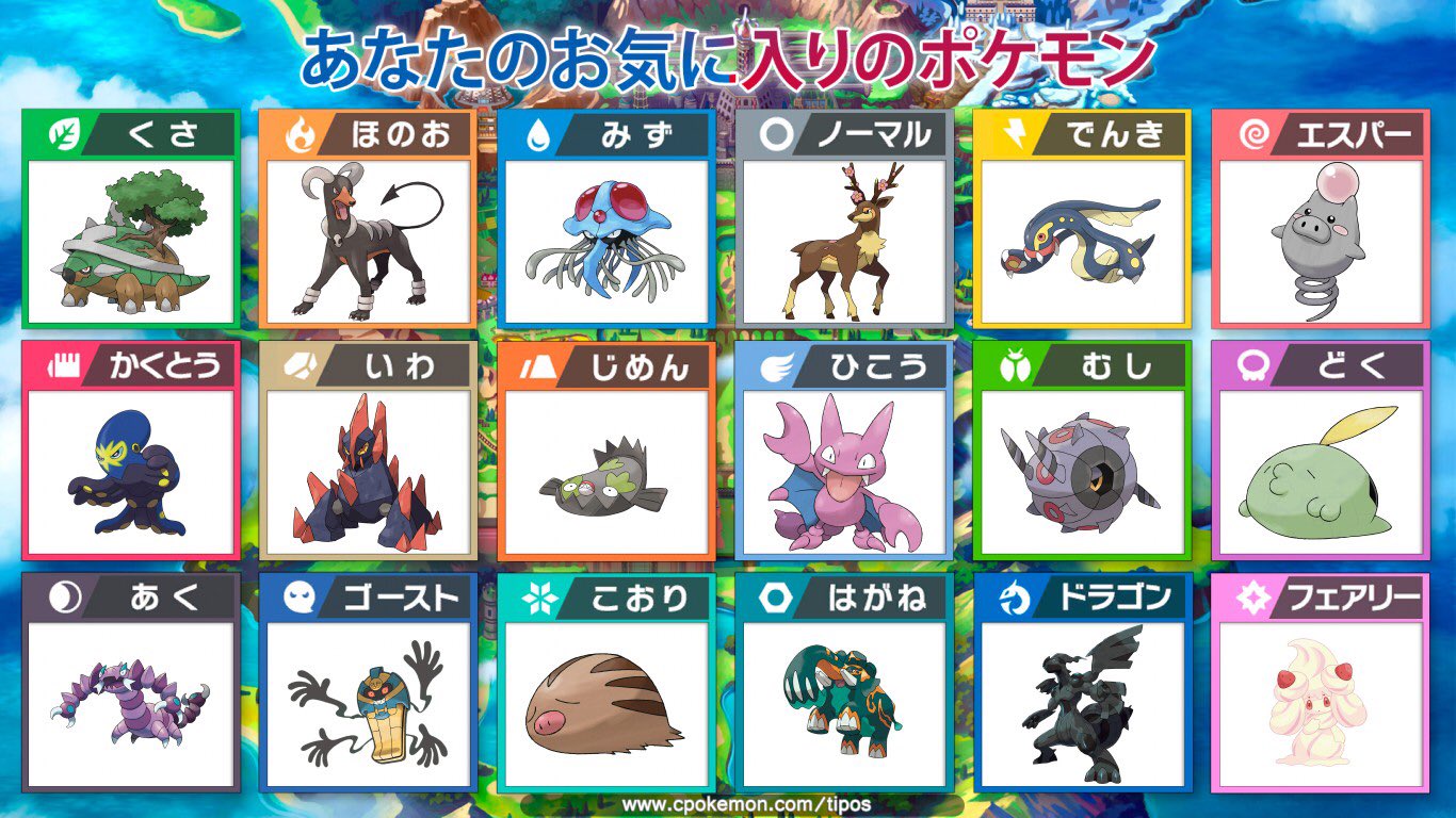 うぃん Al Twitter わーいポケモンすきー こうしてみると人型 というか二足歩行がほぼいない あなたの好きなポケモン T Co 8auwhwkq0a Twitter