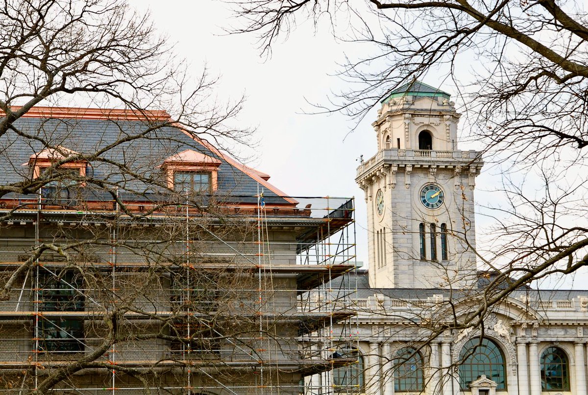 WagnerRoofing's tweet image. As part of #Nationalroofingweek and as a proud member of the @NRCAnews and @AllianceNRCA, we take a look back at one of our #signatureprojects from this past year at the US Naval Academy. #wagnerroofing #roofbywagner  #copper #slate #roofing