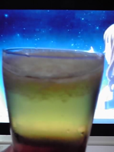 きっこ 冷凍庫でドロドロになるまで冷やした甲類焼酎をグラスに注ぎ 冷凍庫で凍る寸前までキンキンに冷やしたホッピーで割ると グラスの水面がシャーベット状に凍る これが噂の 流氷ホッピー だ ナイターのラジオ観戦にはコレっきゃないハムハム