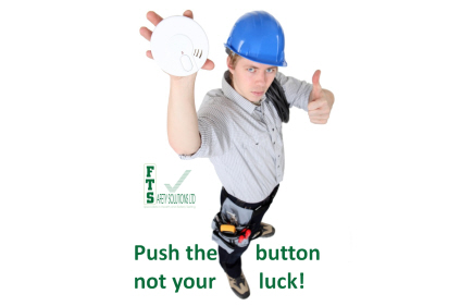 Push the button – not your luck #PressToTest #MonthlyIsBest @Bucksfire