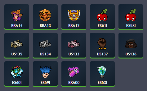 Auto_HabboNews's tweet photo. Novos emblemas hospedados! 🚔🍎💡 - #Habbo https://t.co/bi7dXPBfEM