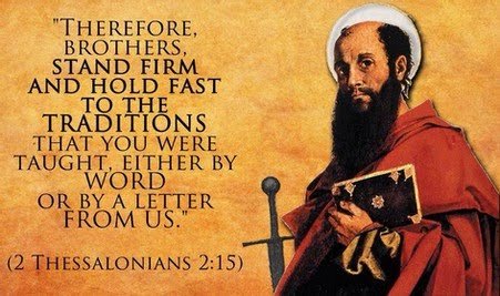Tom On Twitter: "So Then, Brethren, Stand Firm And Hold To The Traditions  Which You Were Taught By Us, Either By Word Of Mouth Or By Letter.  2Thes2:15 #Christian #Quote #Stpaul #Tuesdaymotivation #