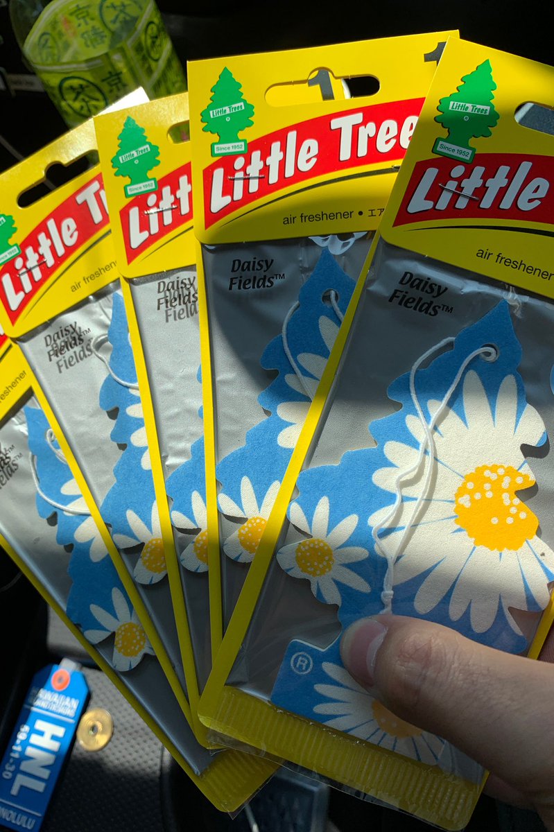 se1ya_man's tweet photo. クルマの芳香剤総入れ替え😗👍🏾
#littletree
#Daisyfields https://t.co/O5R8bEADzx