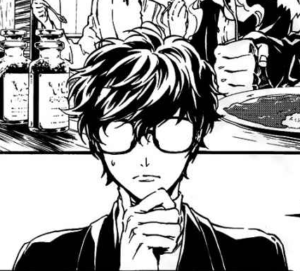 i read the anthology thing earlier and these are some screenshots i took of the man himself 