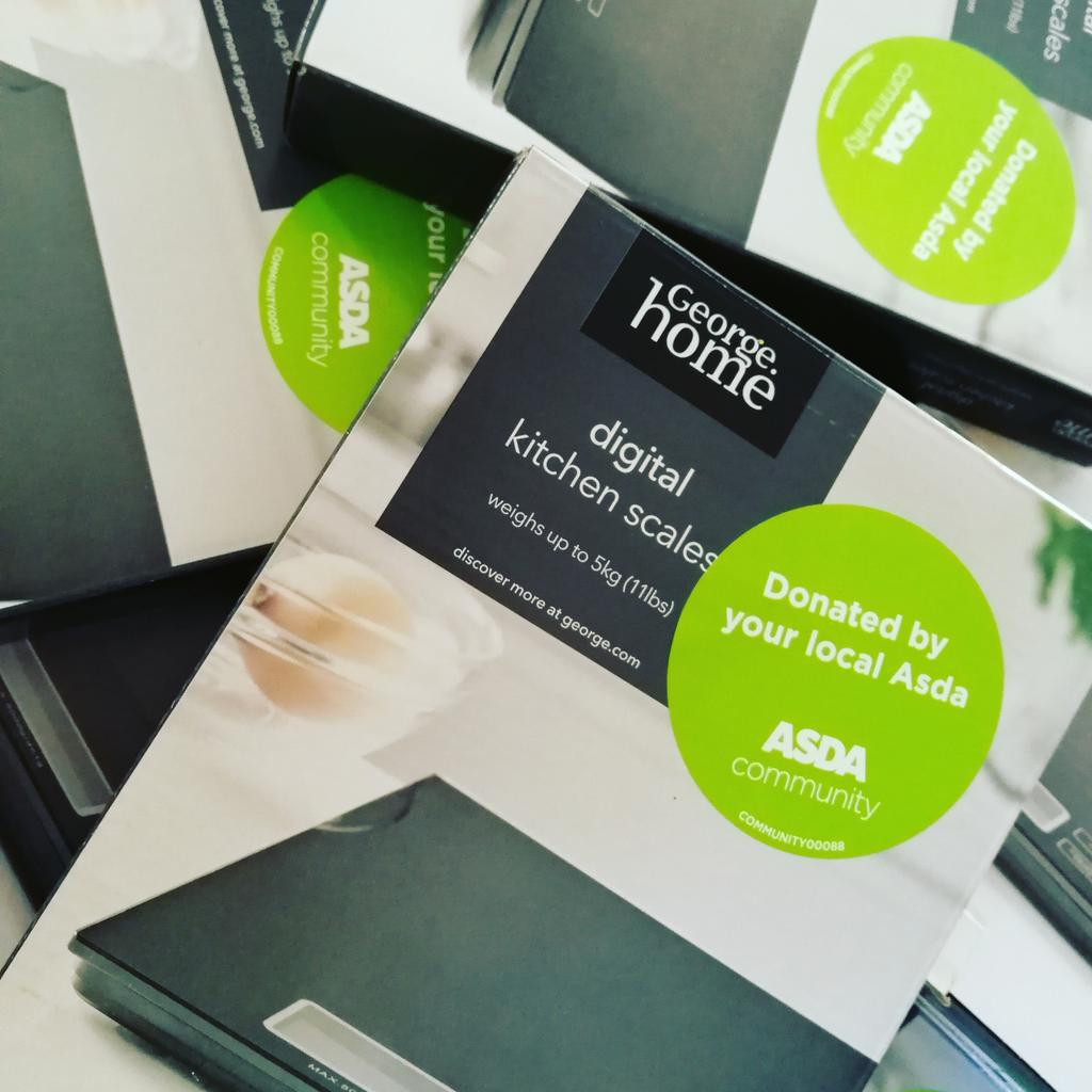 ChelmDiaYouth's tweet photo. A huge thank you to Asda in Chelmer Village who very kindly donated 10 digital kitchen scales to CaDDY. These will all be donated to newly diagnosed families in hospital to help with their new carb counting journey at mealtimes. #supportgroup #type1diabetes #Type1kids https://t.co/doOs9su68g