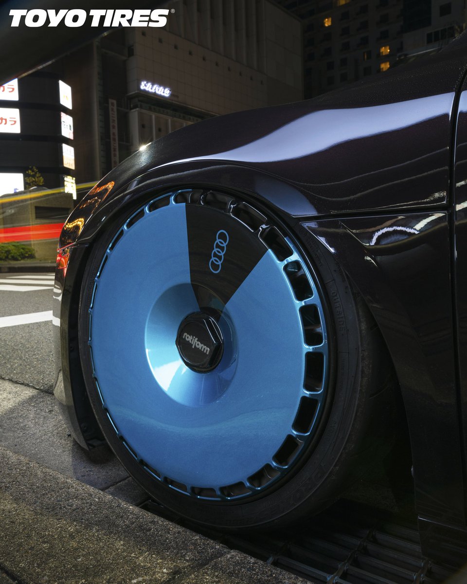 ToyoTires's tweet photo. Would you rock these? / #TOYOTIRES / #TAGTOYO / #PROXES / #Audi / #R8 / #Rotiform / #Car https://t.co/KTLxcJZX2T