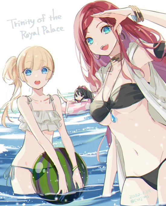 おにゃのこ #王宮のトリニティ 